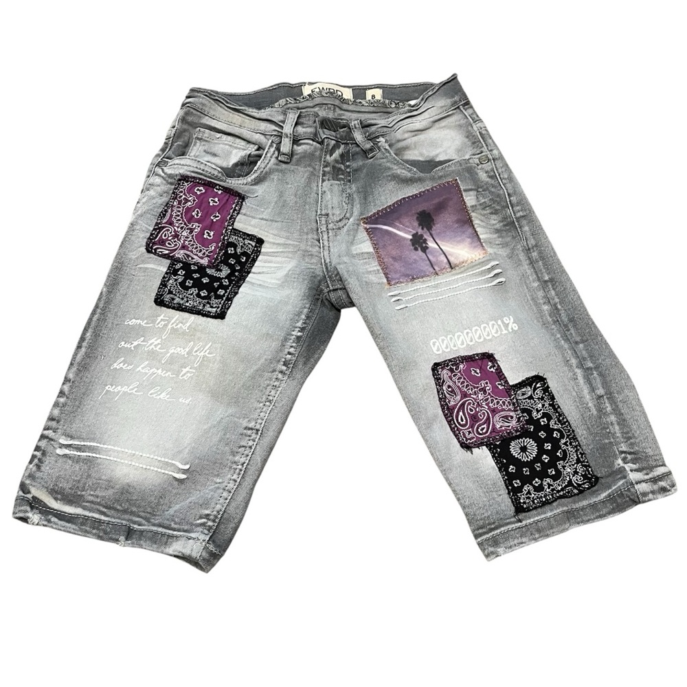 FWRD boy kids size 8 Bermuda shorts gray
